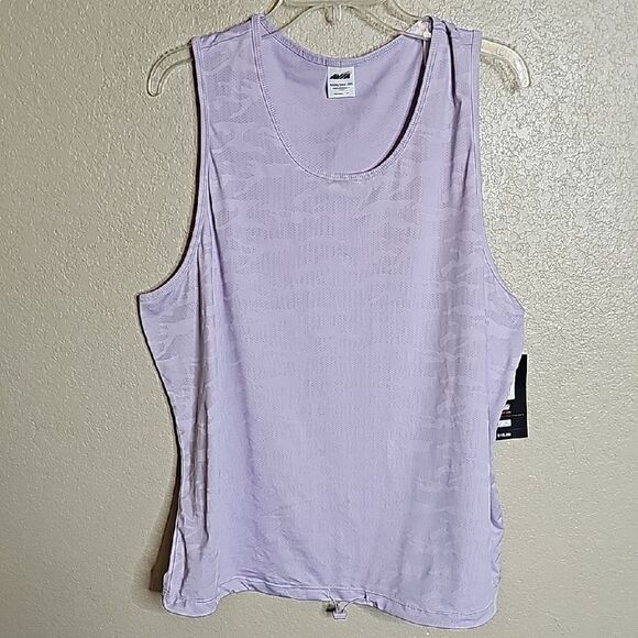 NWT Avia Purple Muscle Tee with Scoop Neck and Sleeveless Style XXXL - Picture 1 of 6